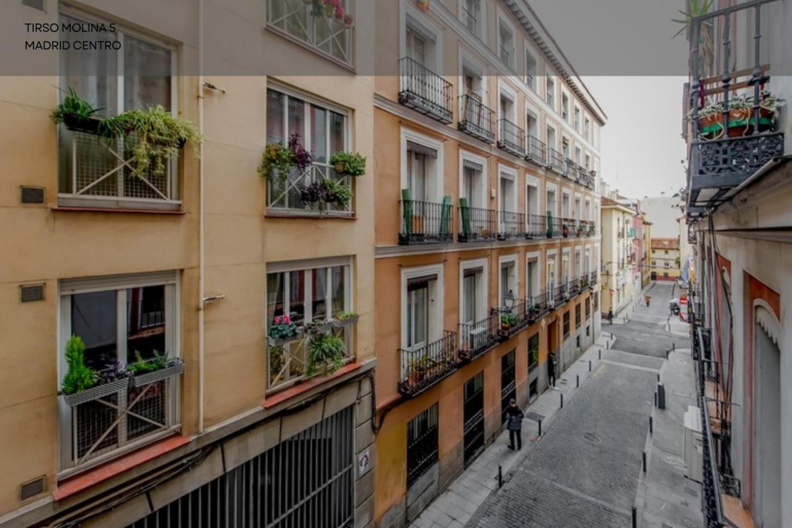 Spacious New Aparment Para 8Pax En La Plaza De Tirso E1 マドリード エクステリア 写真