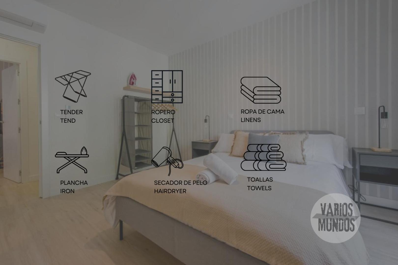 Spacious New Aparment Para 8Pax En La Plaza De Tirso E1 マドリード エクステリア 写真